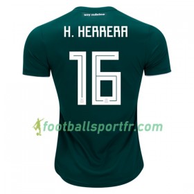 Tenue Mexique H.Herrera 16 Domicile Coupe du monde 2018 Maillot de Foot